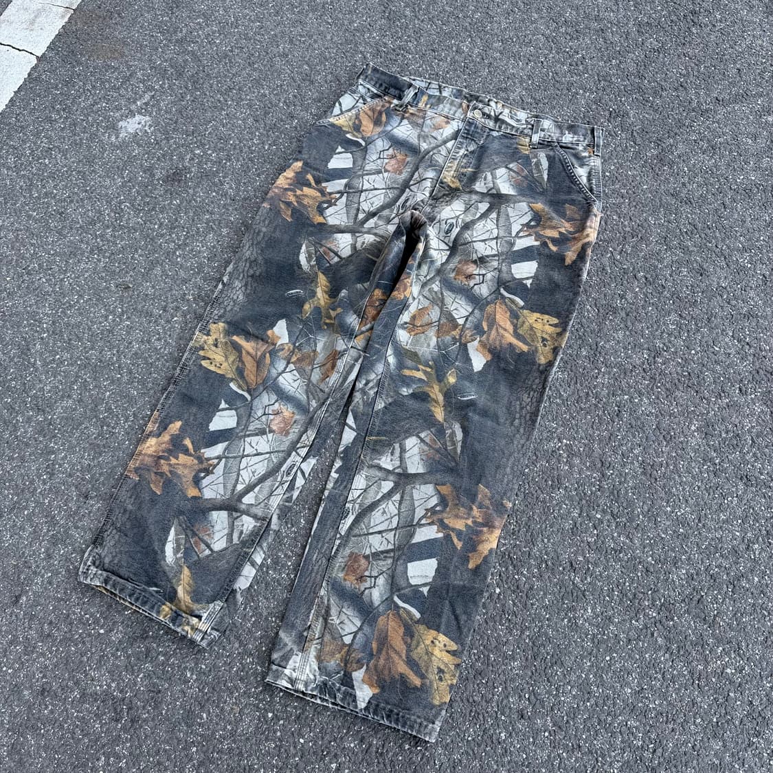 OG 칼하트 B158 CMO 리얼트리 싱글니 카펜터팬츠 상품이미지3