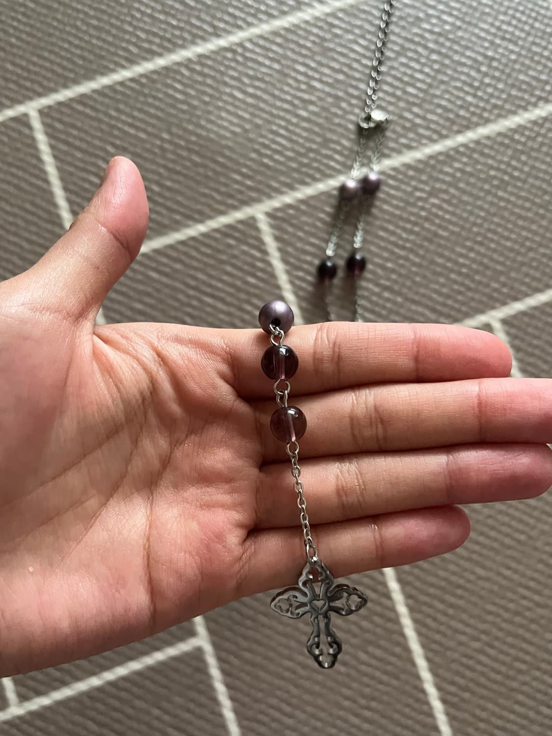 페어리 로자리오 빈티지 목걸이 상품이미지2