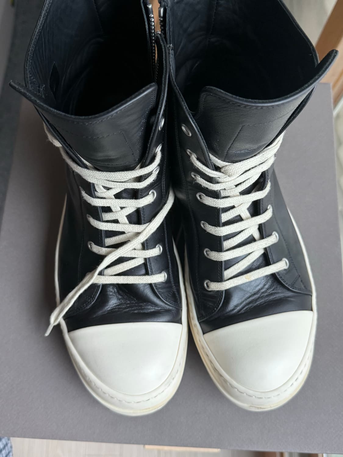 릭오웬스 45 라몬즈 하이 상품이미지2