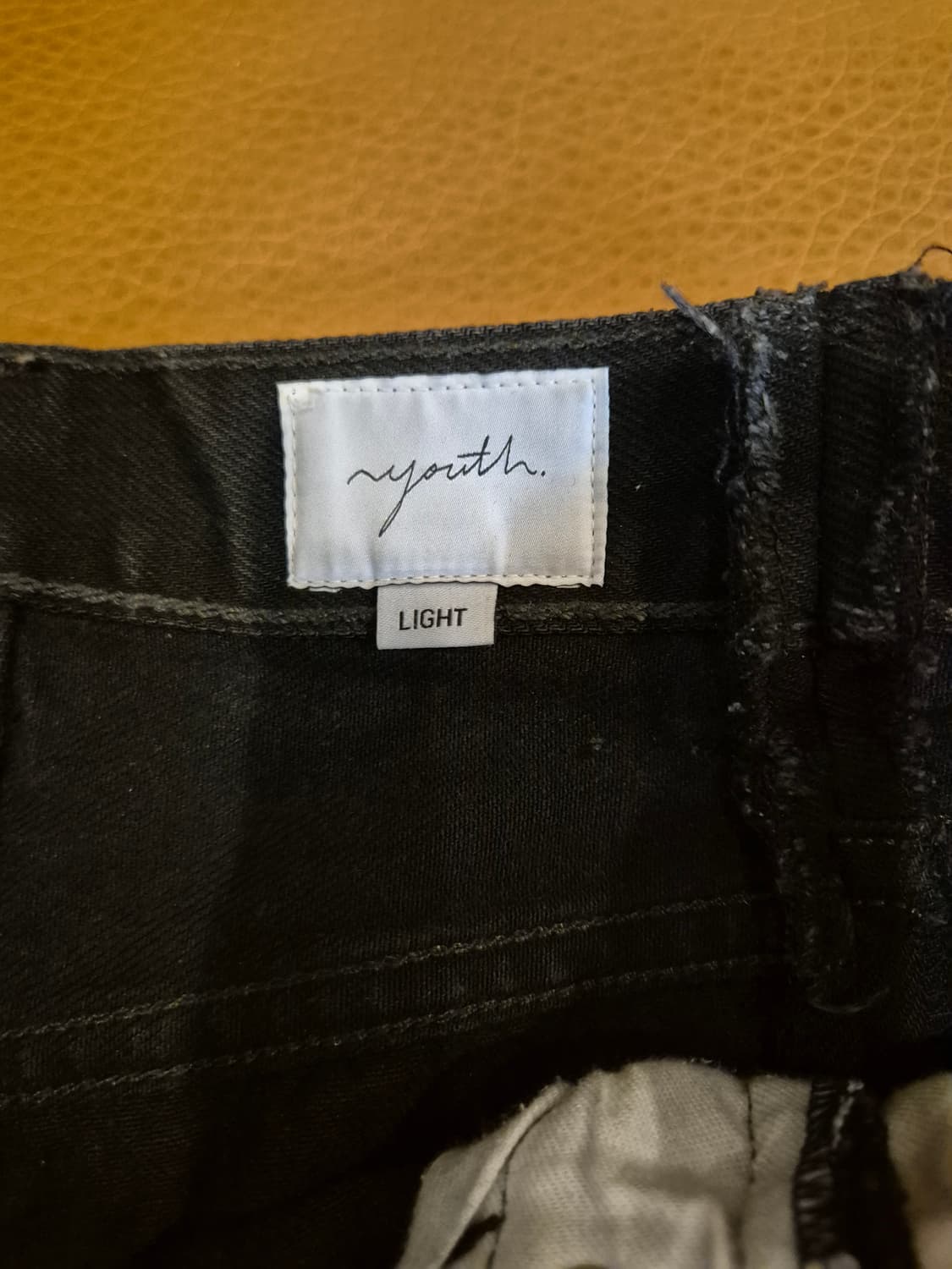 youth 리바이스 리메이크 004 흑청데님 상품이미지3