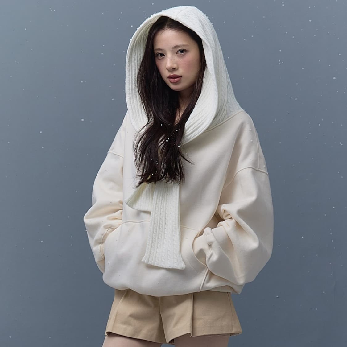 더티스 TWO-WAY RIBBON OFF SHOULDER 크림 상품이미지1