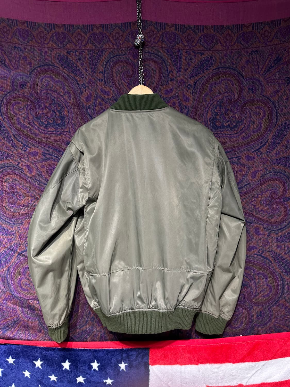 일본 자위대 공군 리버시블 항공점퍼  상품이미지6