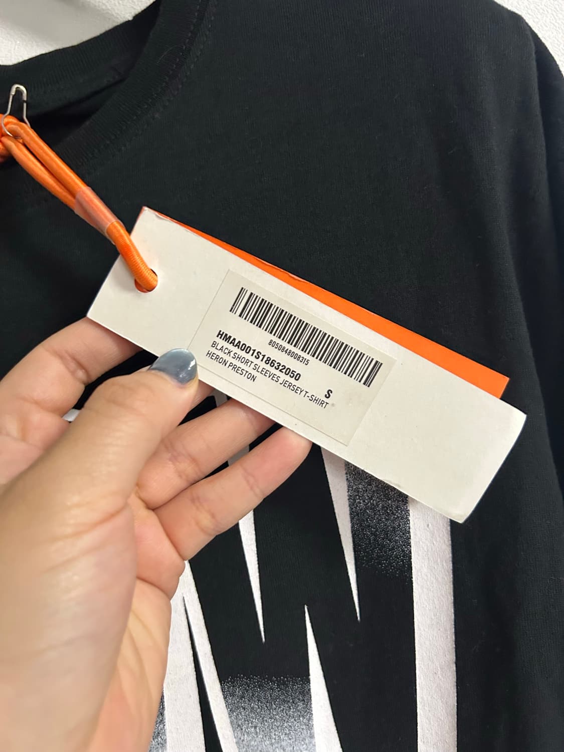 heron preston 쇼 하우스 시그니처 버드 반팔 티셔츠 블랙 상품이미지6