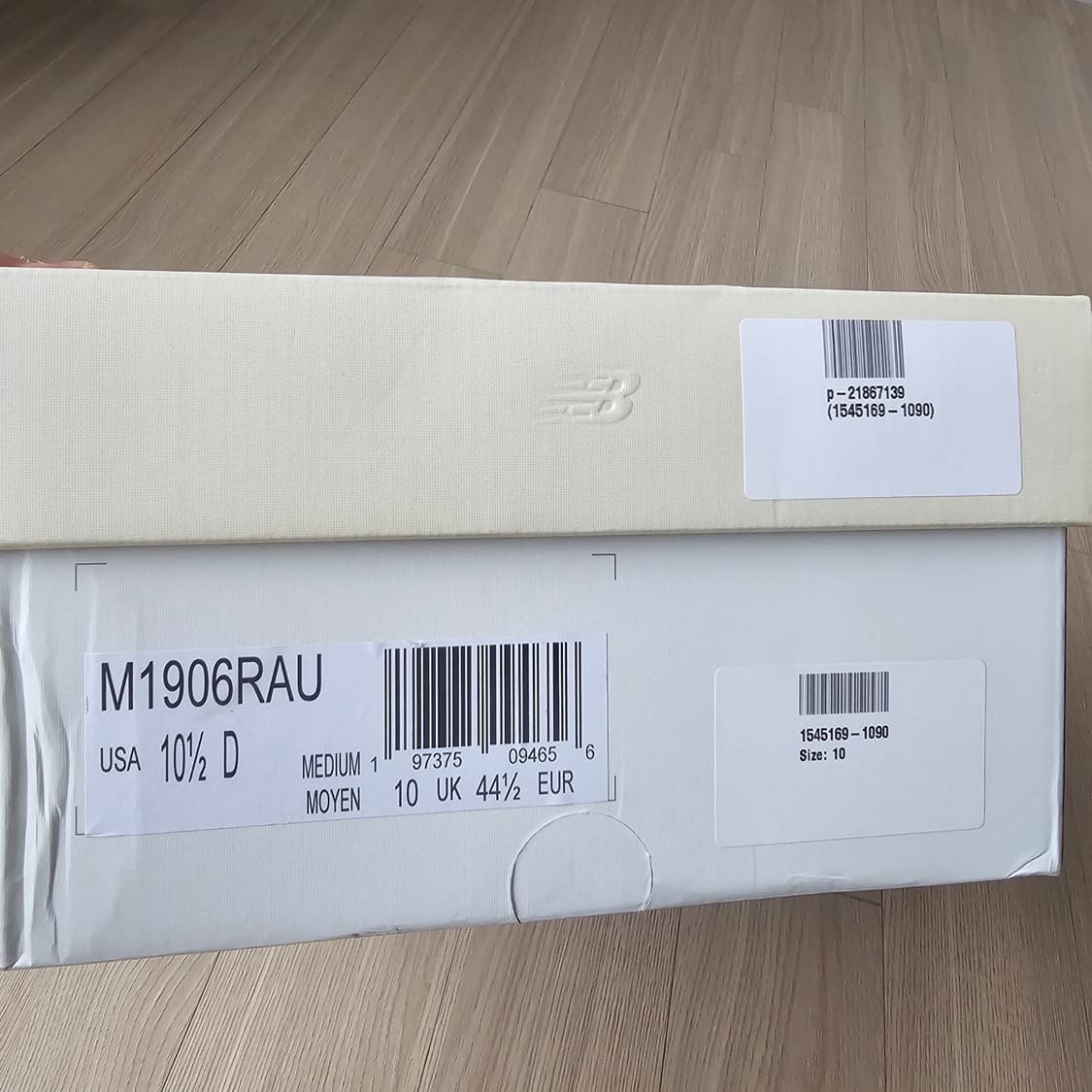285 새제품) 뉴발란스 x 오라리 1906R 본 화이트 M1906RAU 상품이미지9