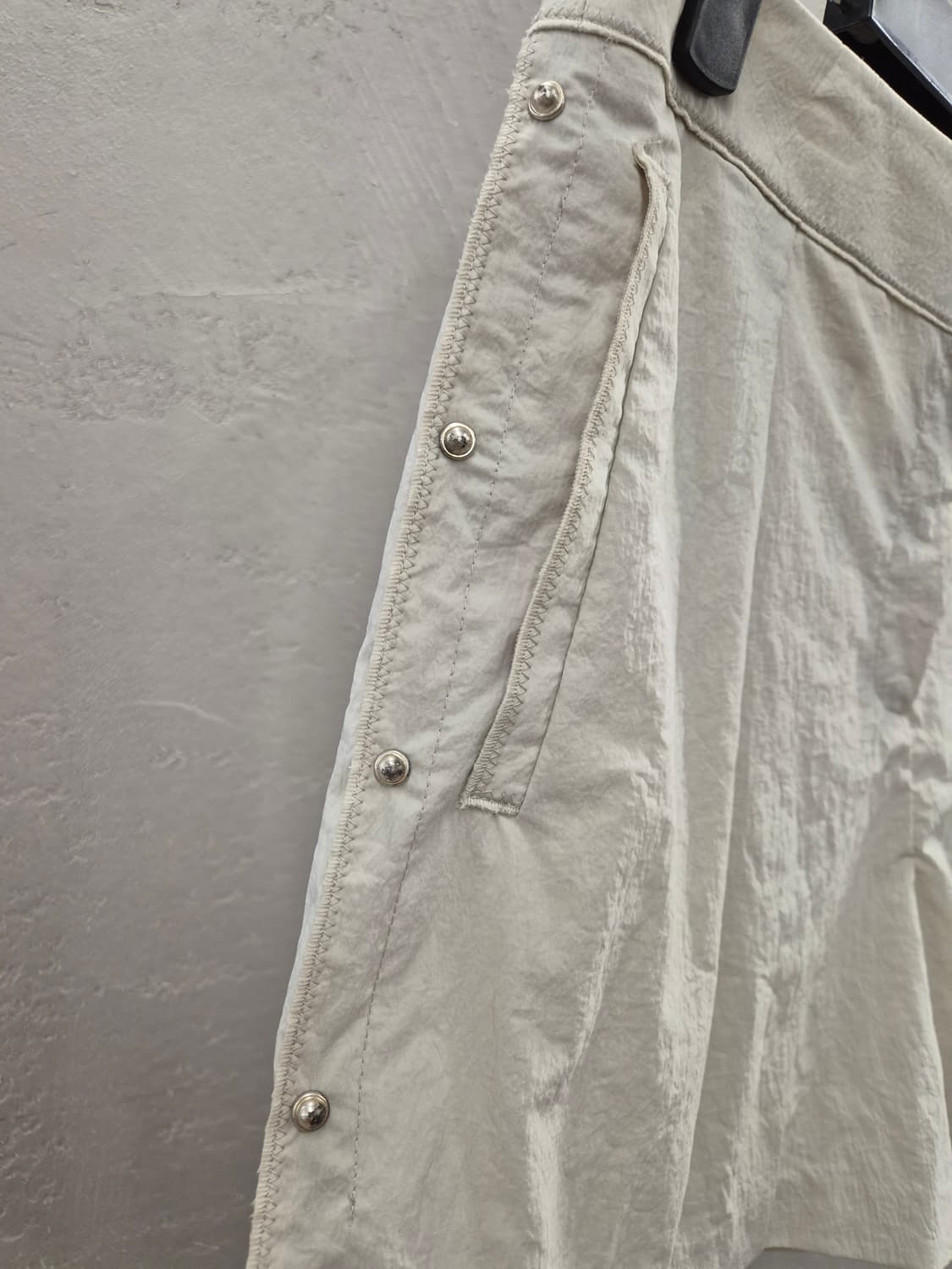 OBZEE ARCHIVE 베이지 핀턱 반바지 70cm 상품이미지5