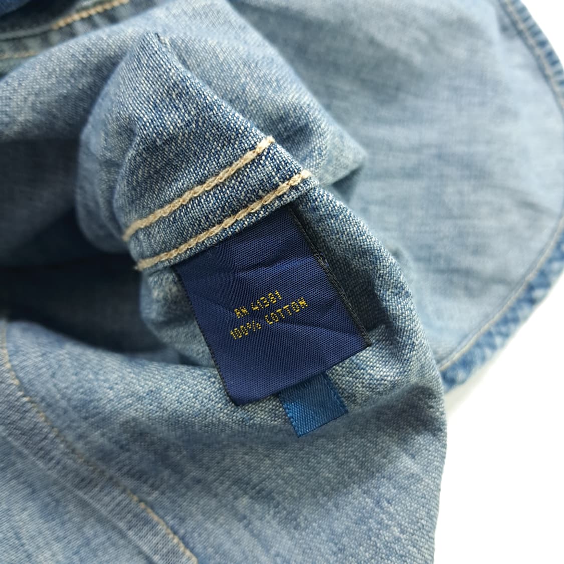 CN690 S 폴로 랄프로렌 웨스턴 데님 긴팔 셔츠 자켓 상품이미지6