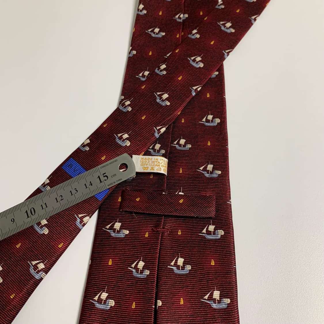 불가리(BVLGARI) 자카드 명품넥타이 A+등급 9.9cm 상품이미지6