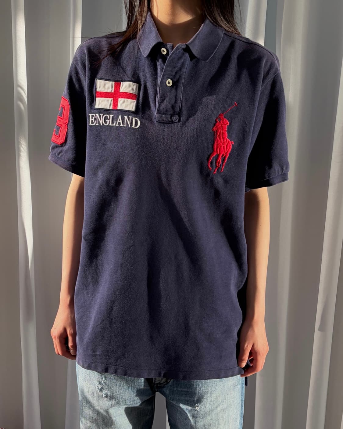 [M]폴로 랄프로렌 빅포니 잉글랜드 영국 치프키프 카라 티셔츠 상품이미지4