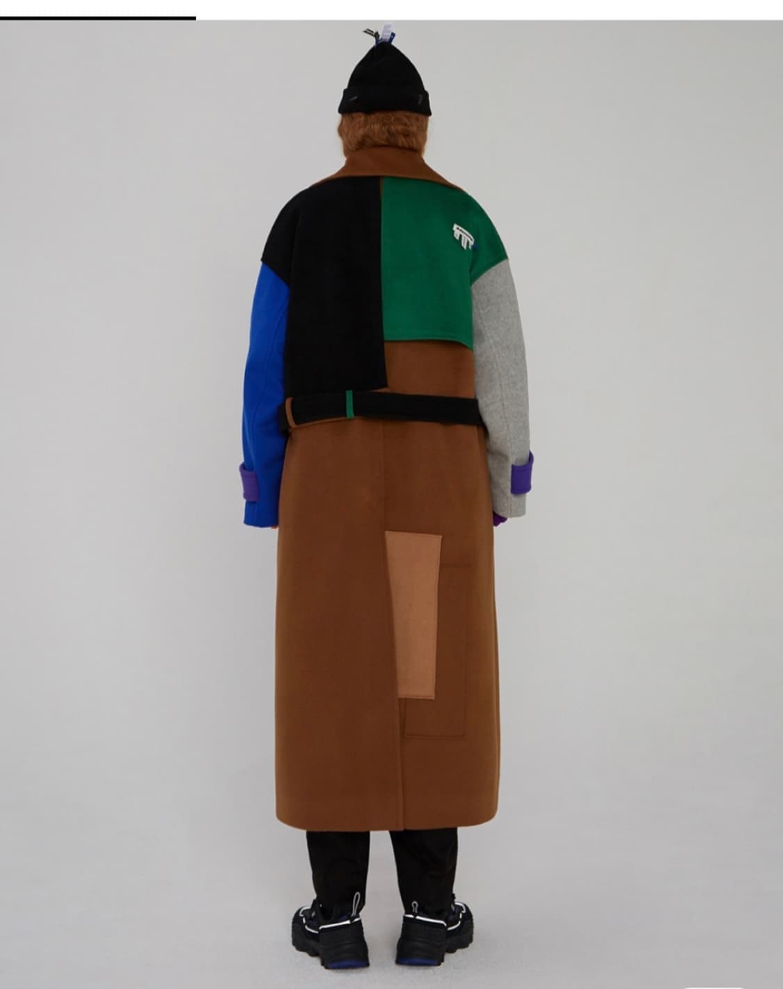 아더에러 로브 컬러블록코트 a2 상품이미지1