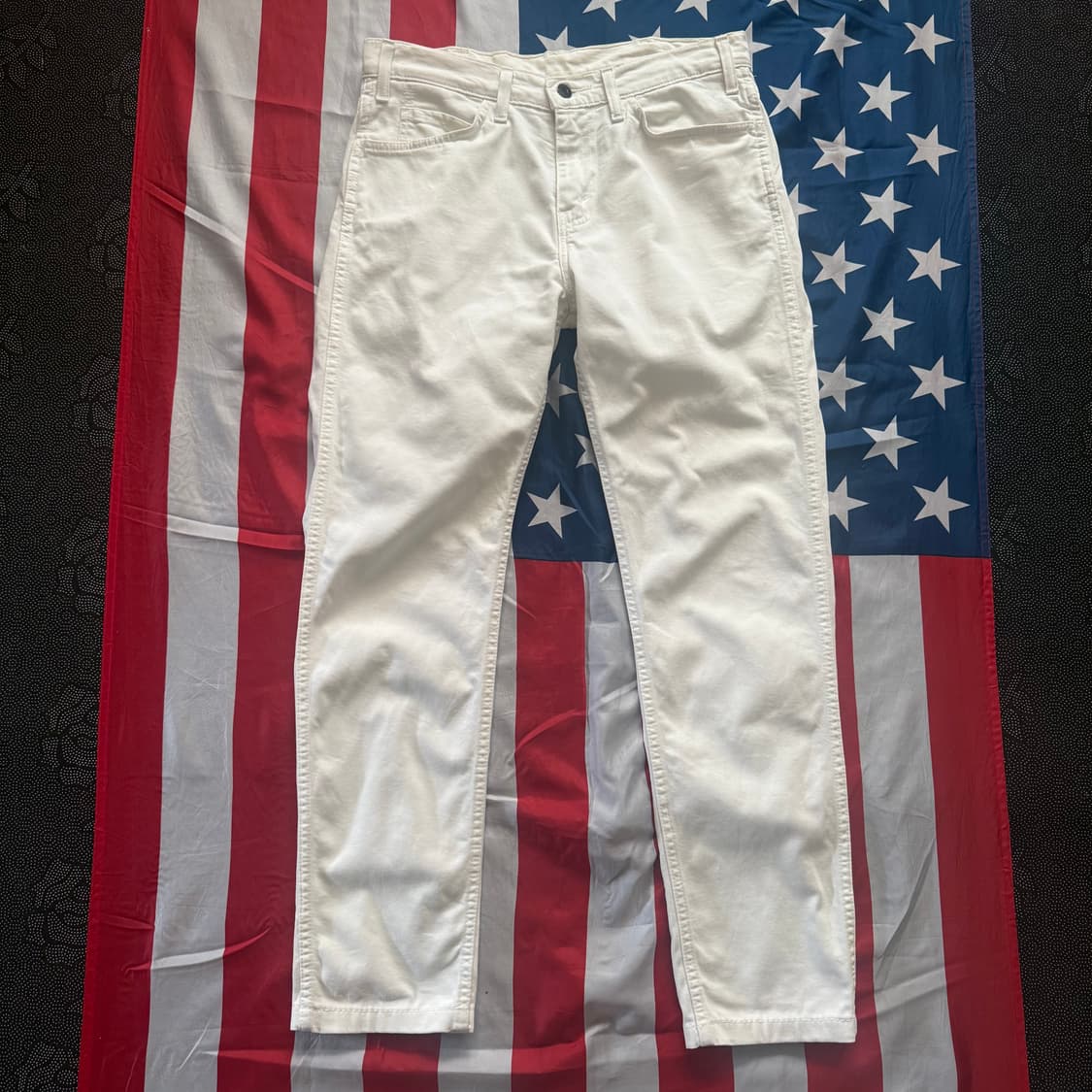 [29] Levi's 리바이스 오렌지탭 화이트 데님 팬츠 -2 상품이미지1