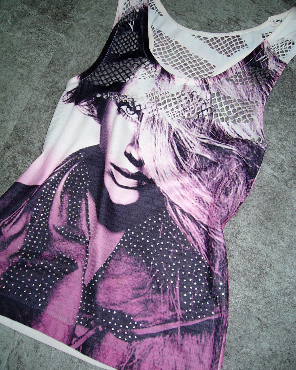 Artist Mesh Sleeveless Top 상품이미지3