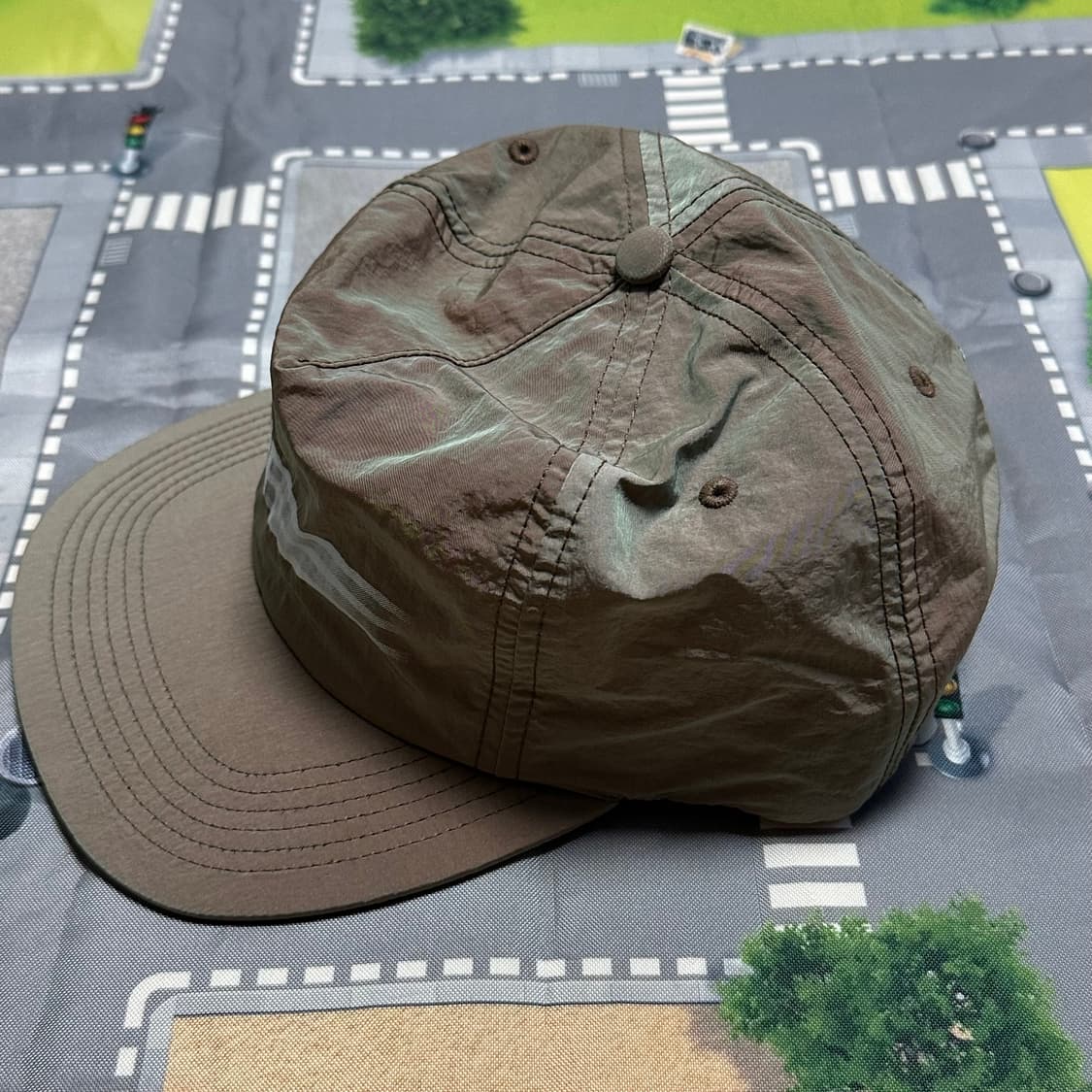 슈프림 모션 로고 5패널 캡 올리브 16SS 상품이미지3