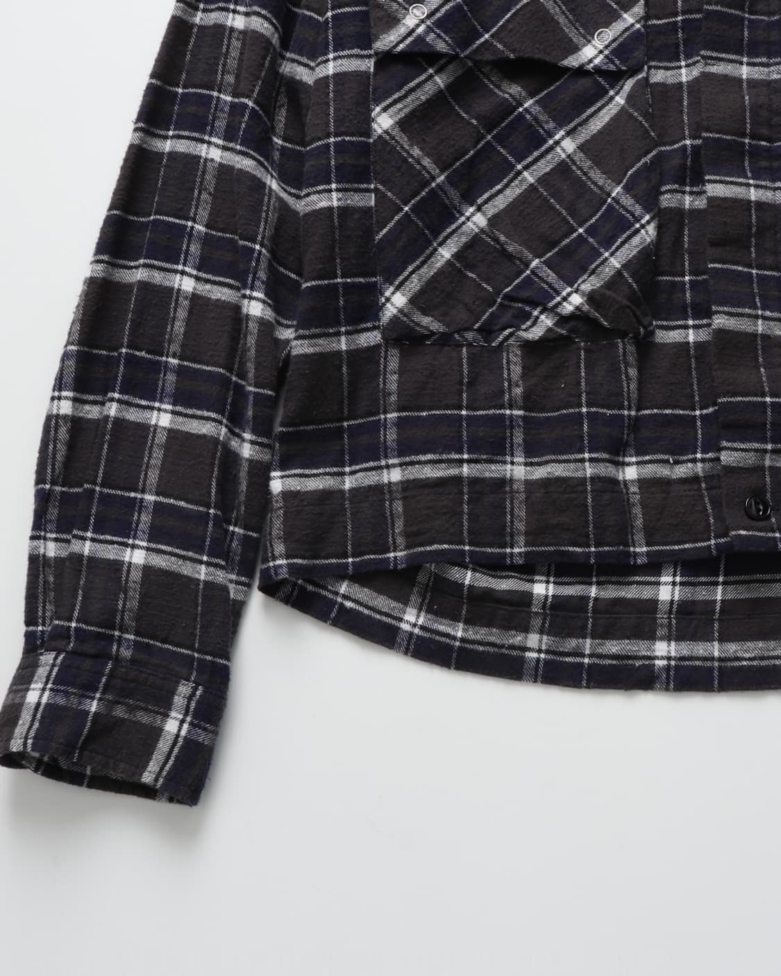YSTRDY'S TMRRW Short Flannel Shirt 상품이미지7