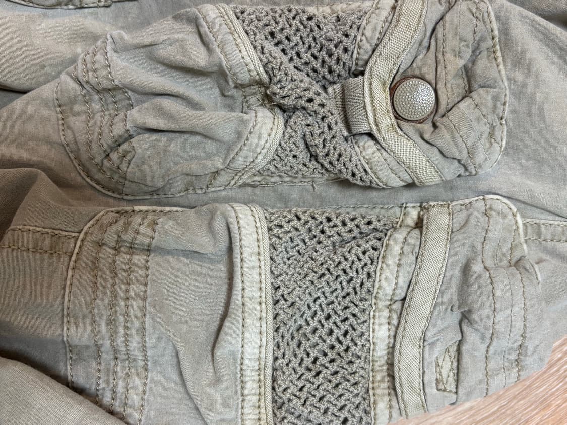 고아 GOA 맥시스커트 롱스커트 카키 상품이미지5