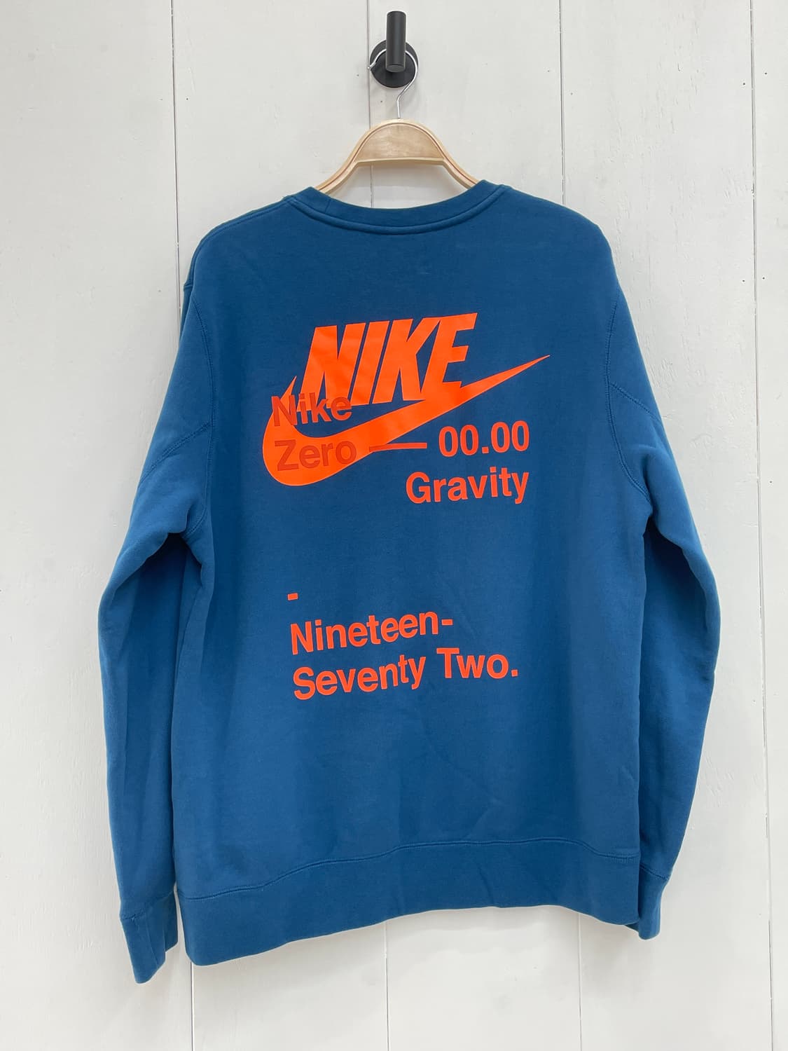 NIKE 제로 그래비티 블루 맨투맨 상품이미지8