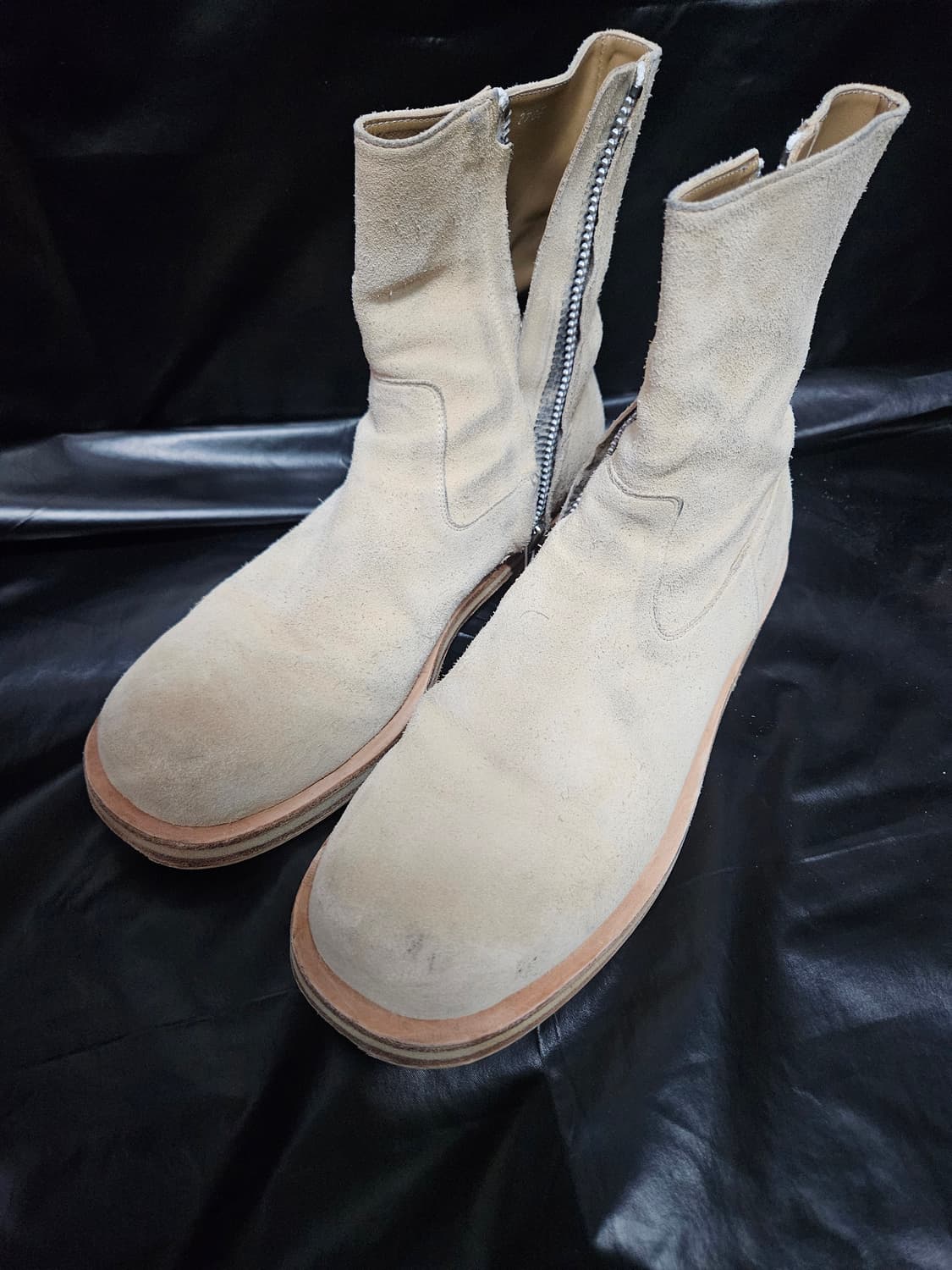 MMRB 스웨이드 부츠 (아이보리) 상품이미지2