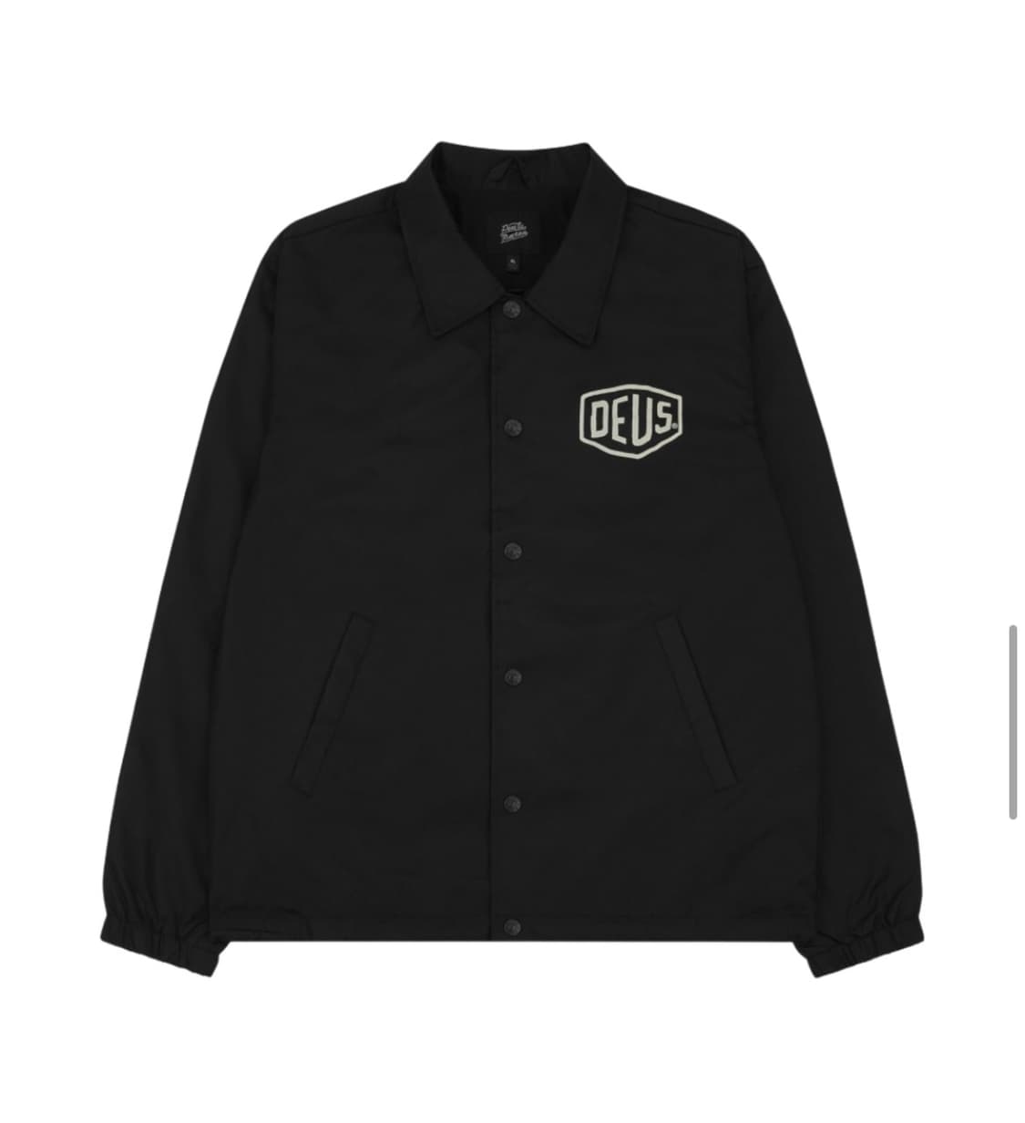 데우스 엑스 마키나 도쿄 아사쿠사 어드레스 코치 자켓 블랙 상품이미지1
