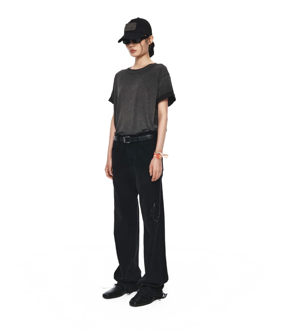 Xlim ep8 04 trousers black (M) 상품이미지3