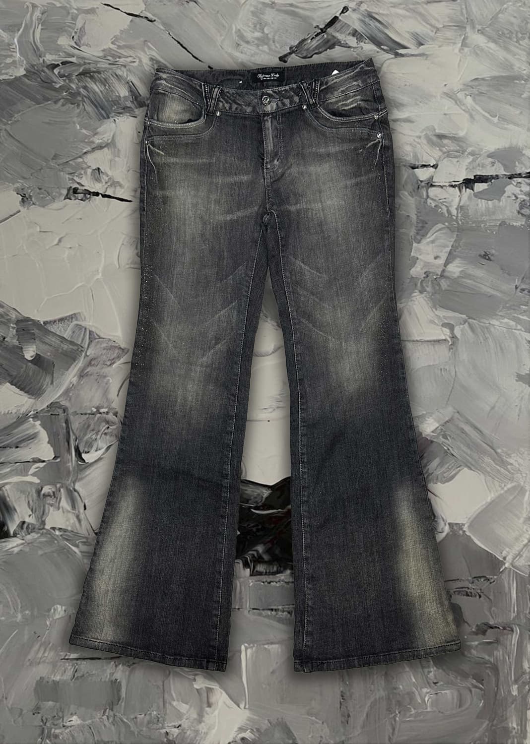 Frjeans Lady 부츠컷 흑청데님 상품이미지1