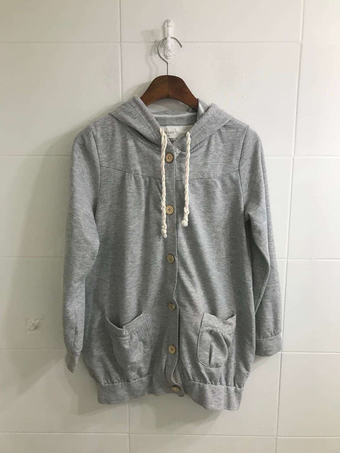 그레이 너드 니혼진 프레피 코트 코디세트 상품이미지5