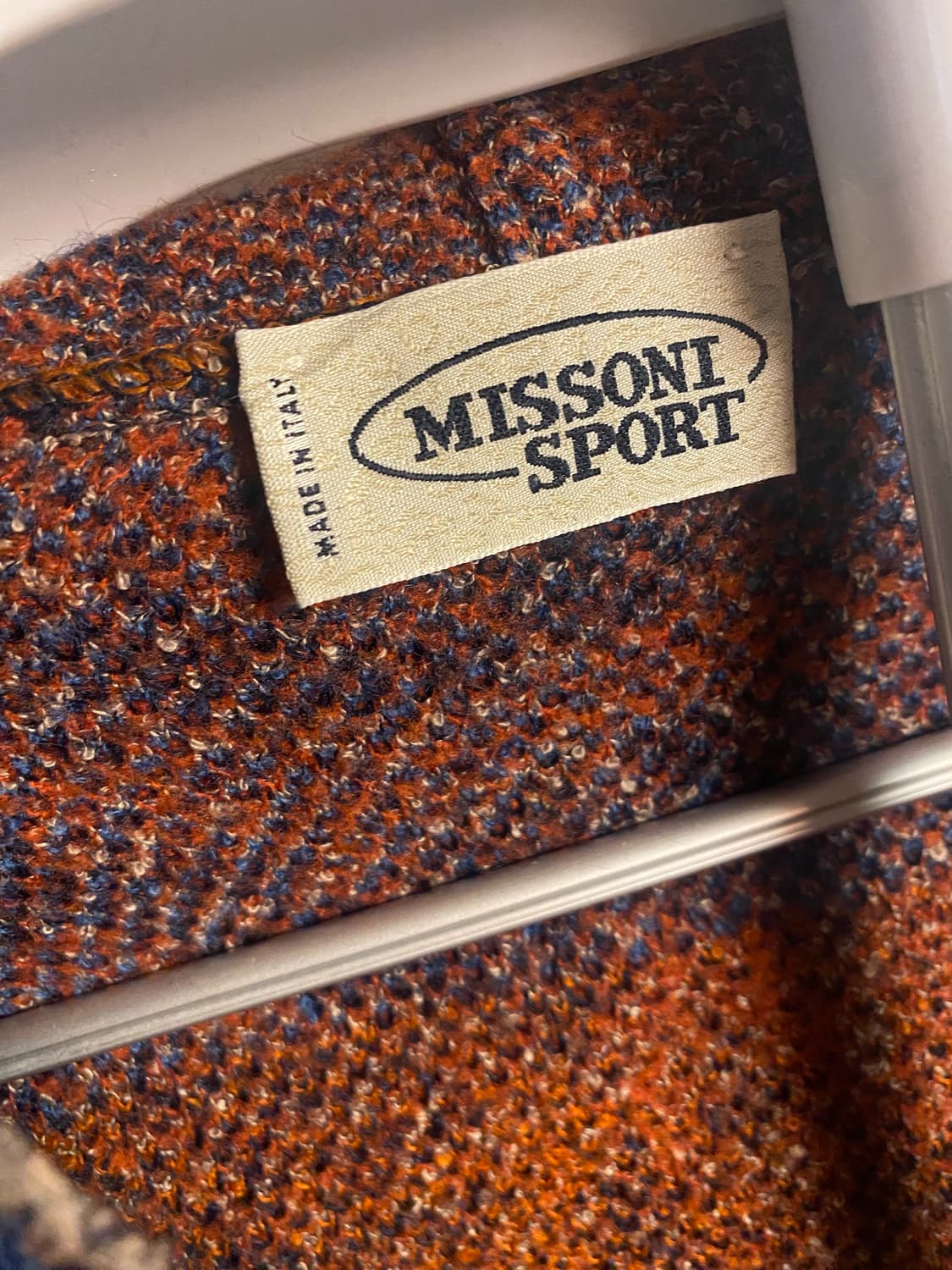 미쏘니 스포츠 패턴 가디건 상품이미지2