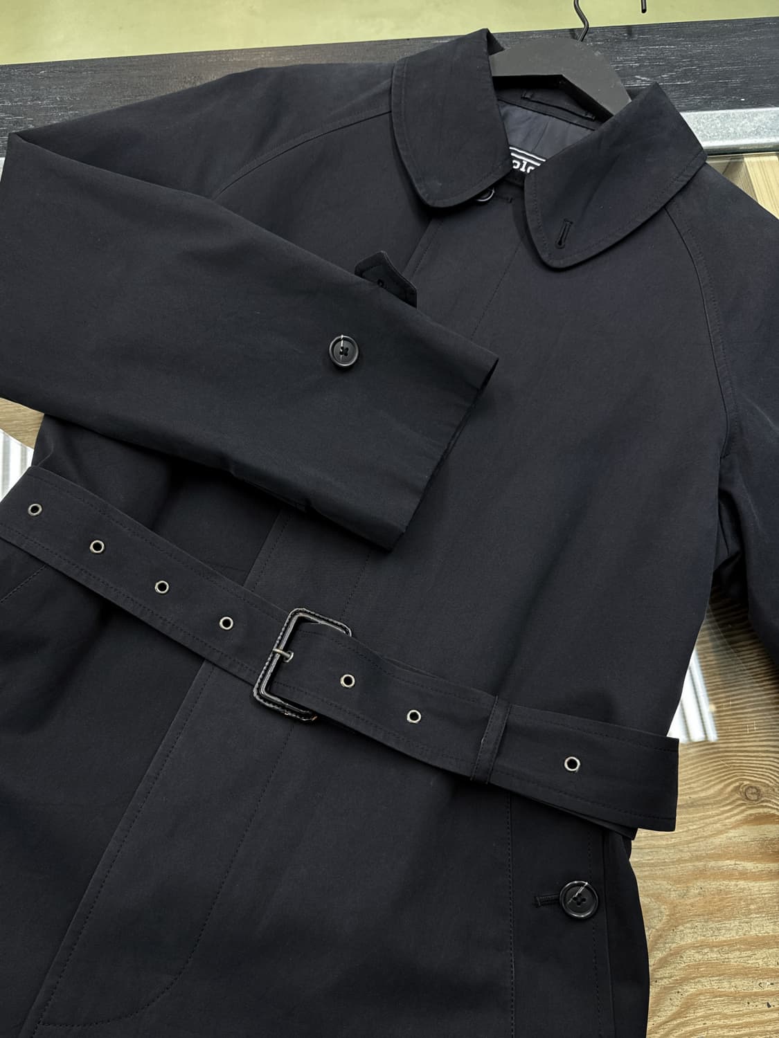 폴로 랄프로렌 90's 벨티드 트렌치 코트 상품이미지4