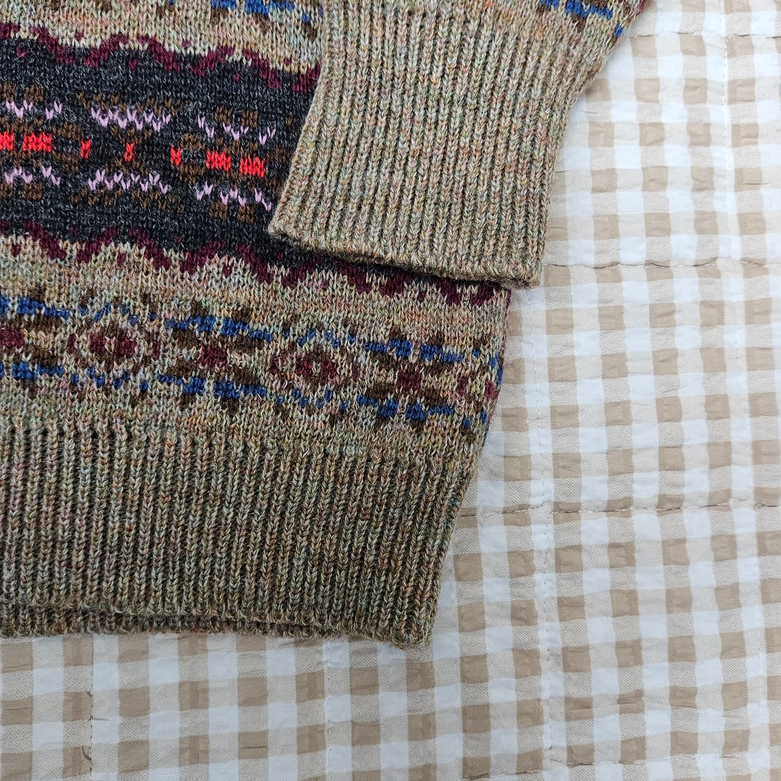 예쁜 울100 니트 스웨터 남자100 상품이미지4