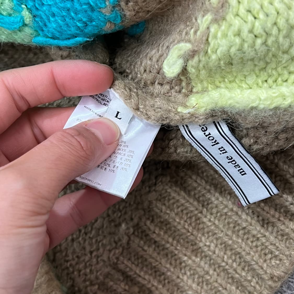 [100] 앤더슨벨 니트 상품이미지4