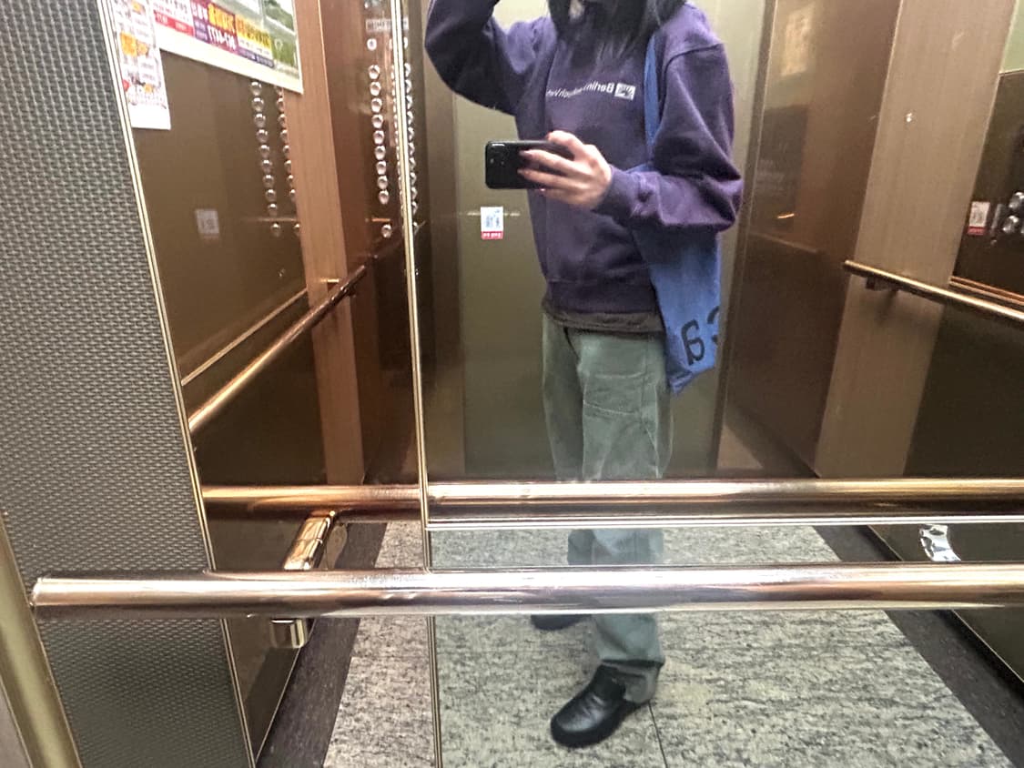 베를린포토북어쩌고 맨투맨 퍼플 상품이미지1