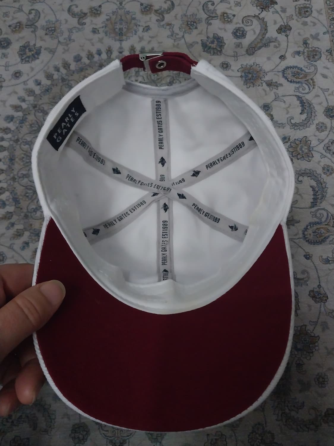 파리게이츠 화이트 볼캡 상품이미지4