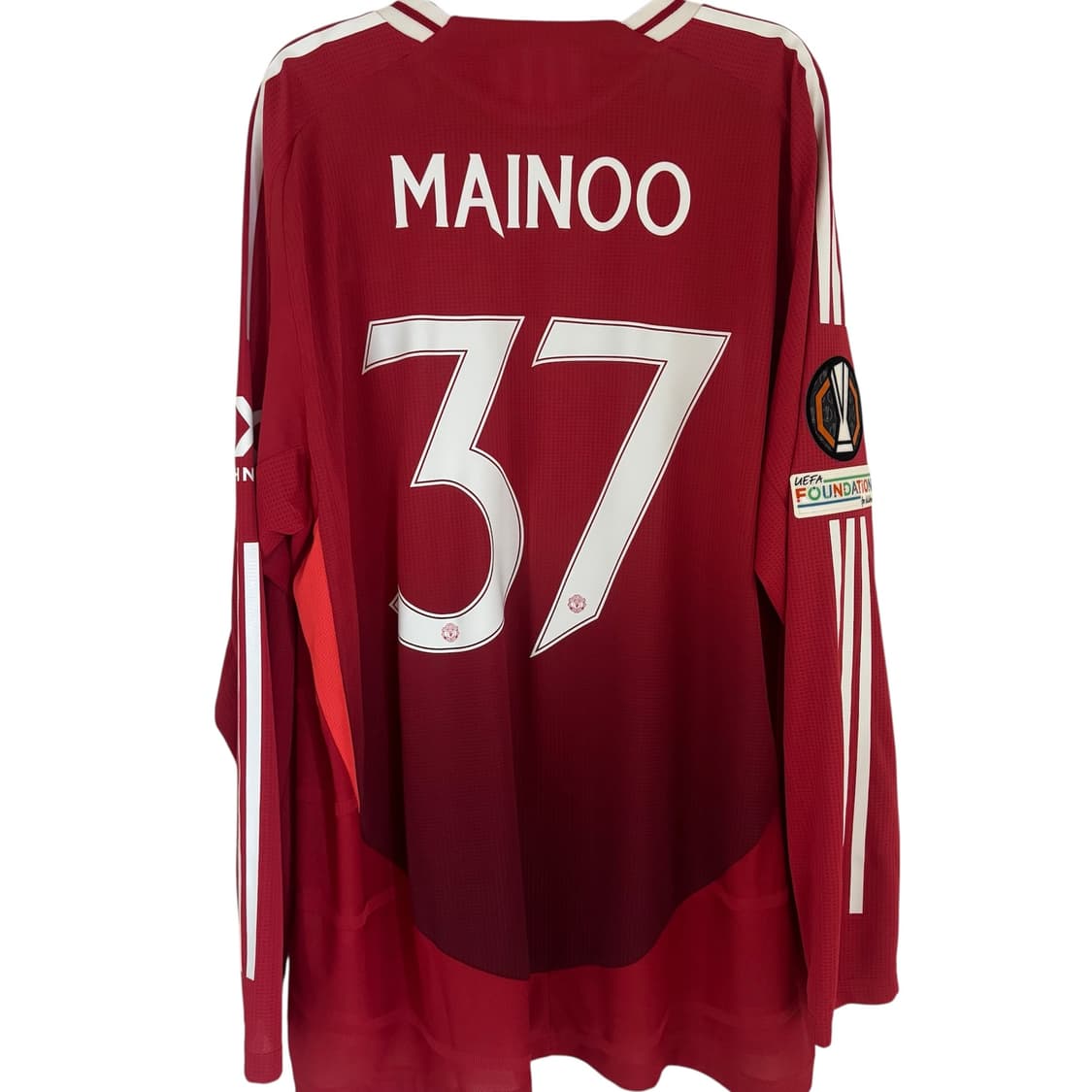 24-25 맨체스터 유나이티드 홈 어센틱 유니폼 코비 마이누 상품이미지4