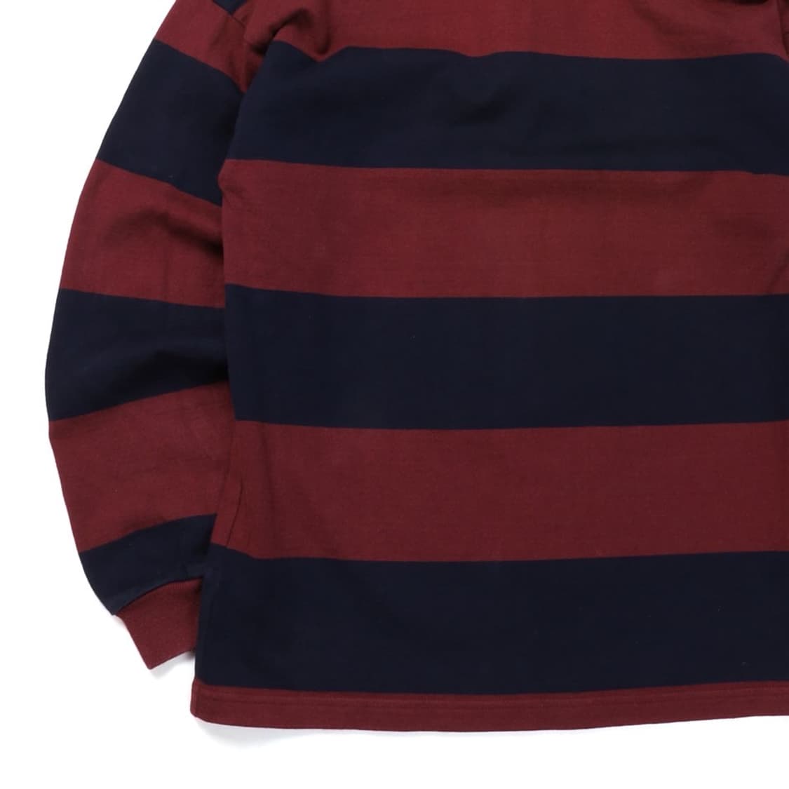Drake's Stripe Cotton Rugby T-shirt 상품이미지6