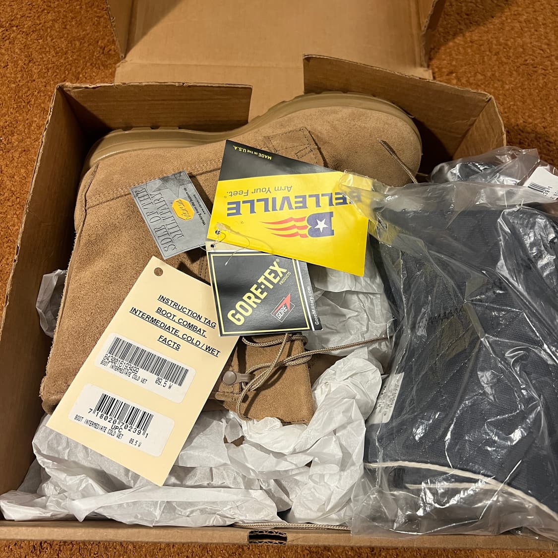 275 / 베르빌 고어텍스 비브람 사막화 부츠 상품이미지2