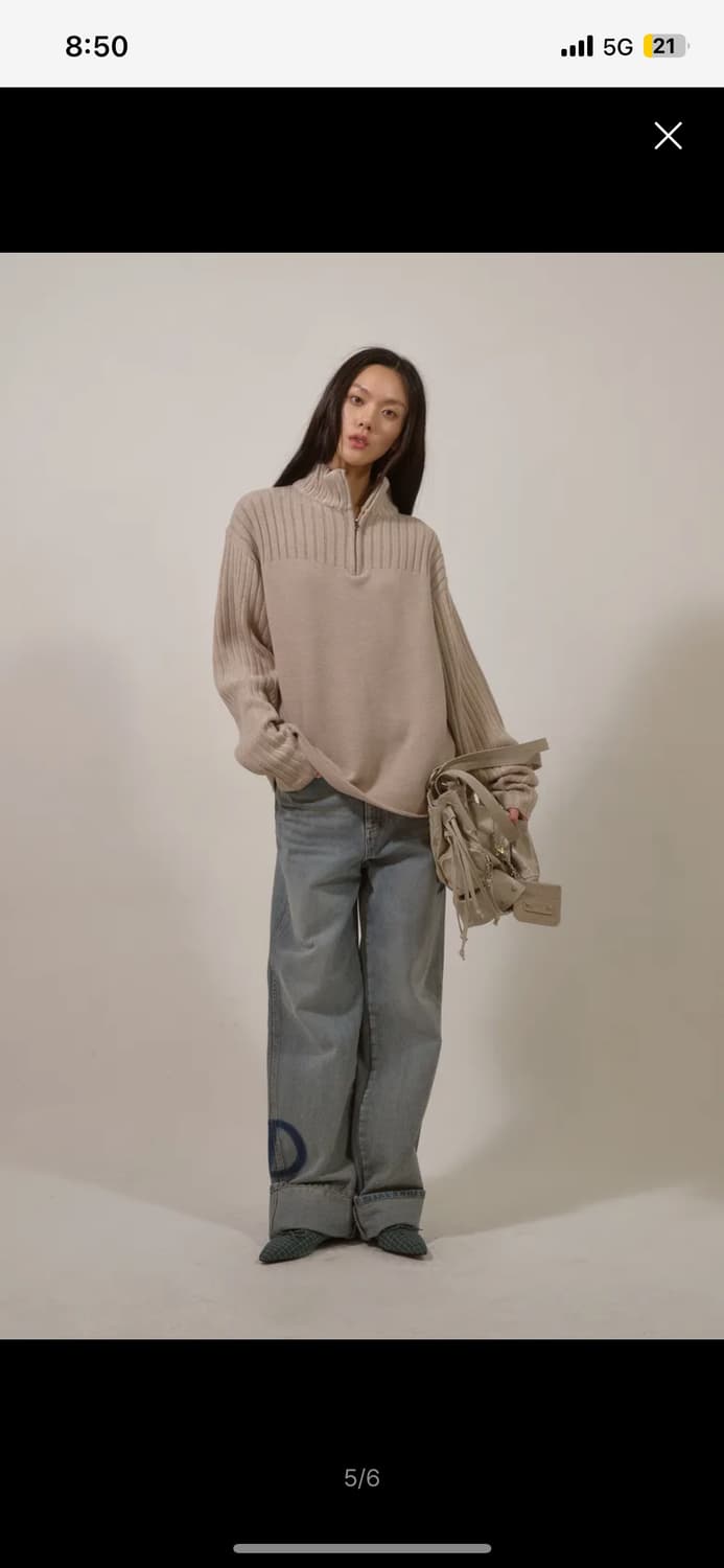 다이닛 롤업 데님 상품이미지3