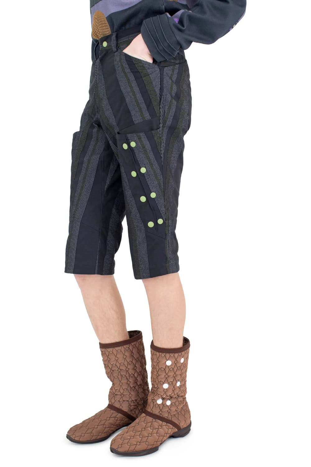 kiko kostadinov inex snap shorts 상품이미지3