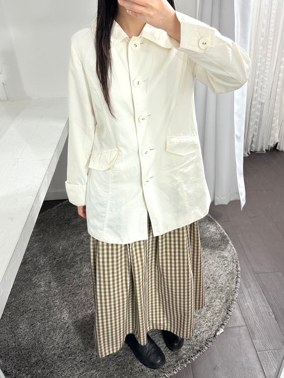 21stage white coat 상품이미지2