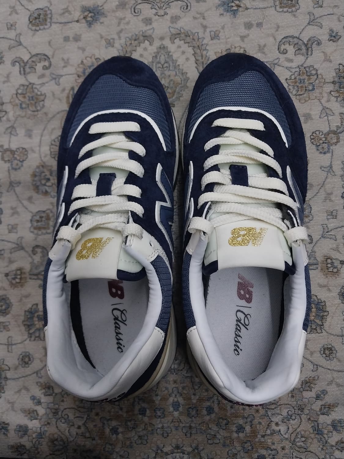 (새상품) 뉴발란스 574  레거시 네이비 220mm  (230까지가능) 상품이미지5