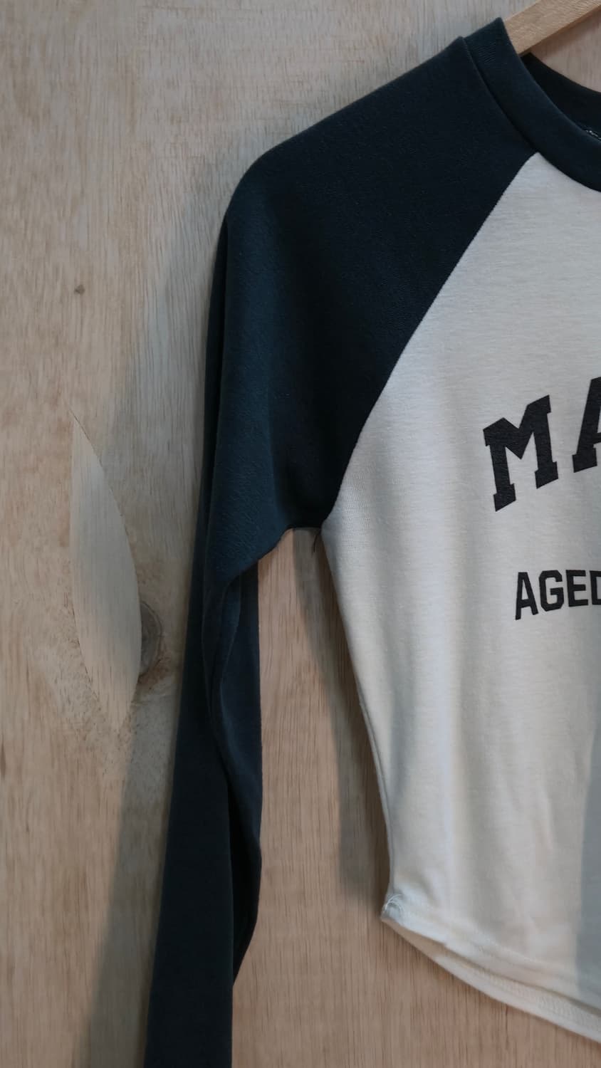 그린 아이보리 긴팔 크롭 티셔츠 상품이미지4