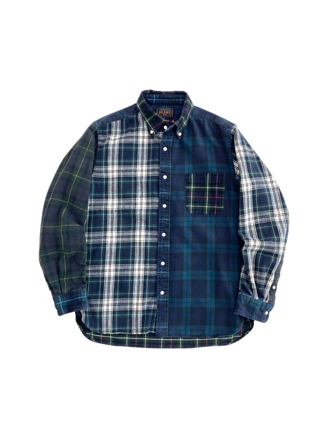 빔즈 플러스 버튼 다운 플란넬 셔츠 상품이미지1