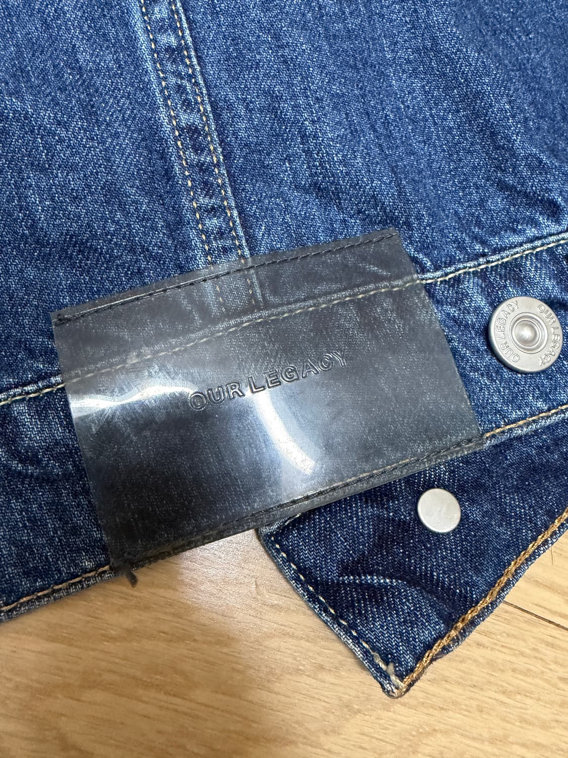 아워레가시 알타몬드 데님 자켓 상품이미지6