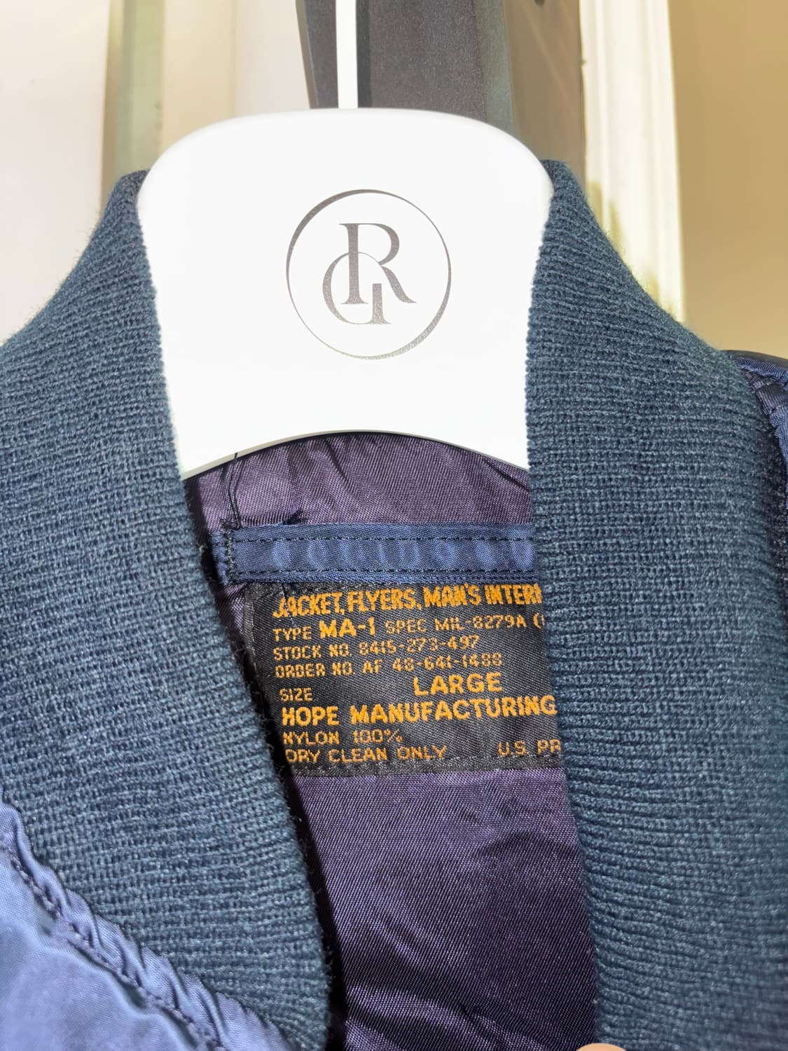 (L) HOPE사 ma-1 *made in USA* 상품이미지3