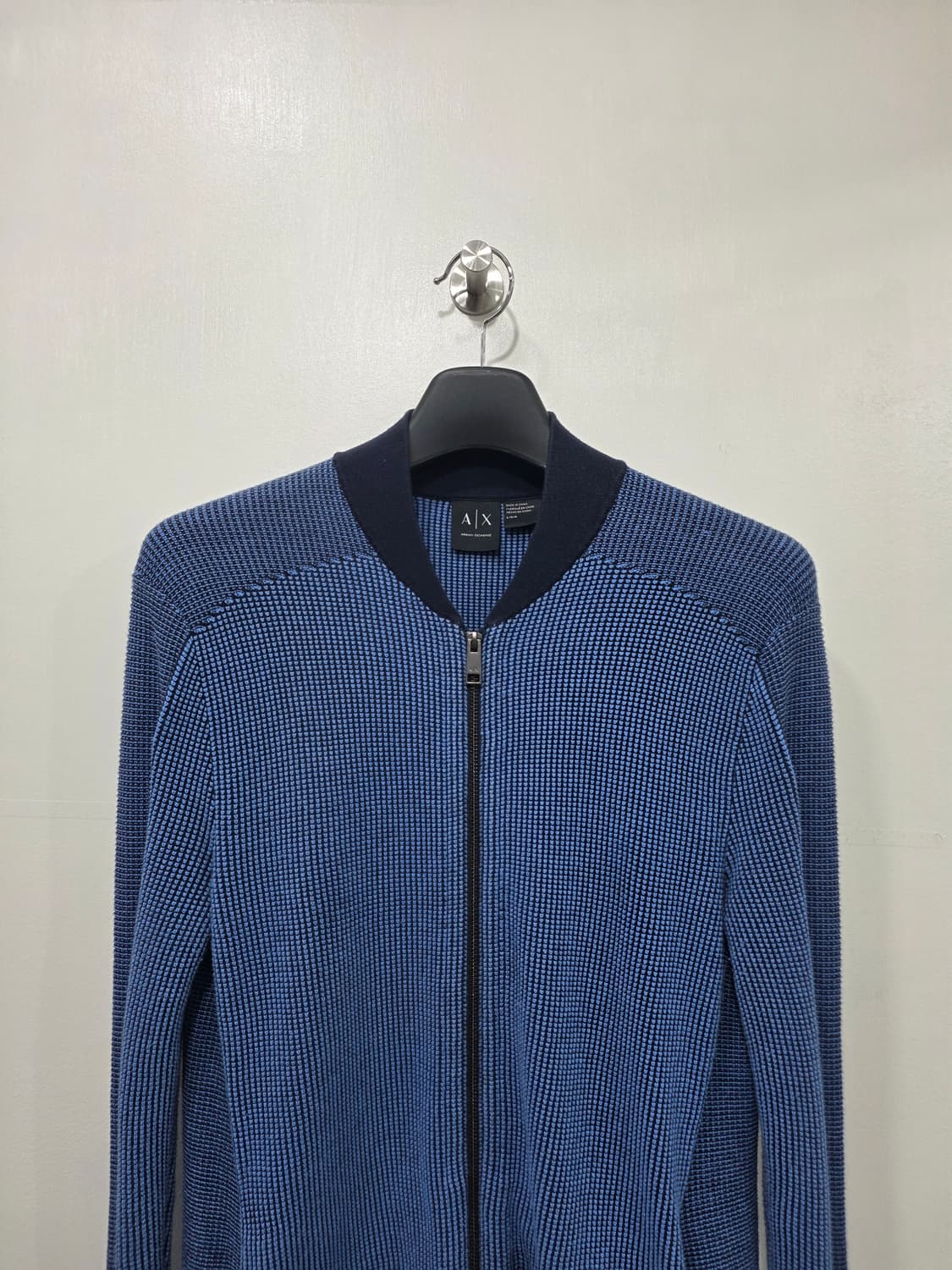 아르마니 익스체인지 니트 집업 가디건(L) 상품이미지2