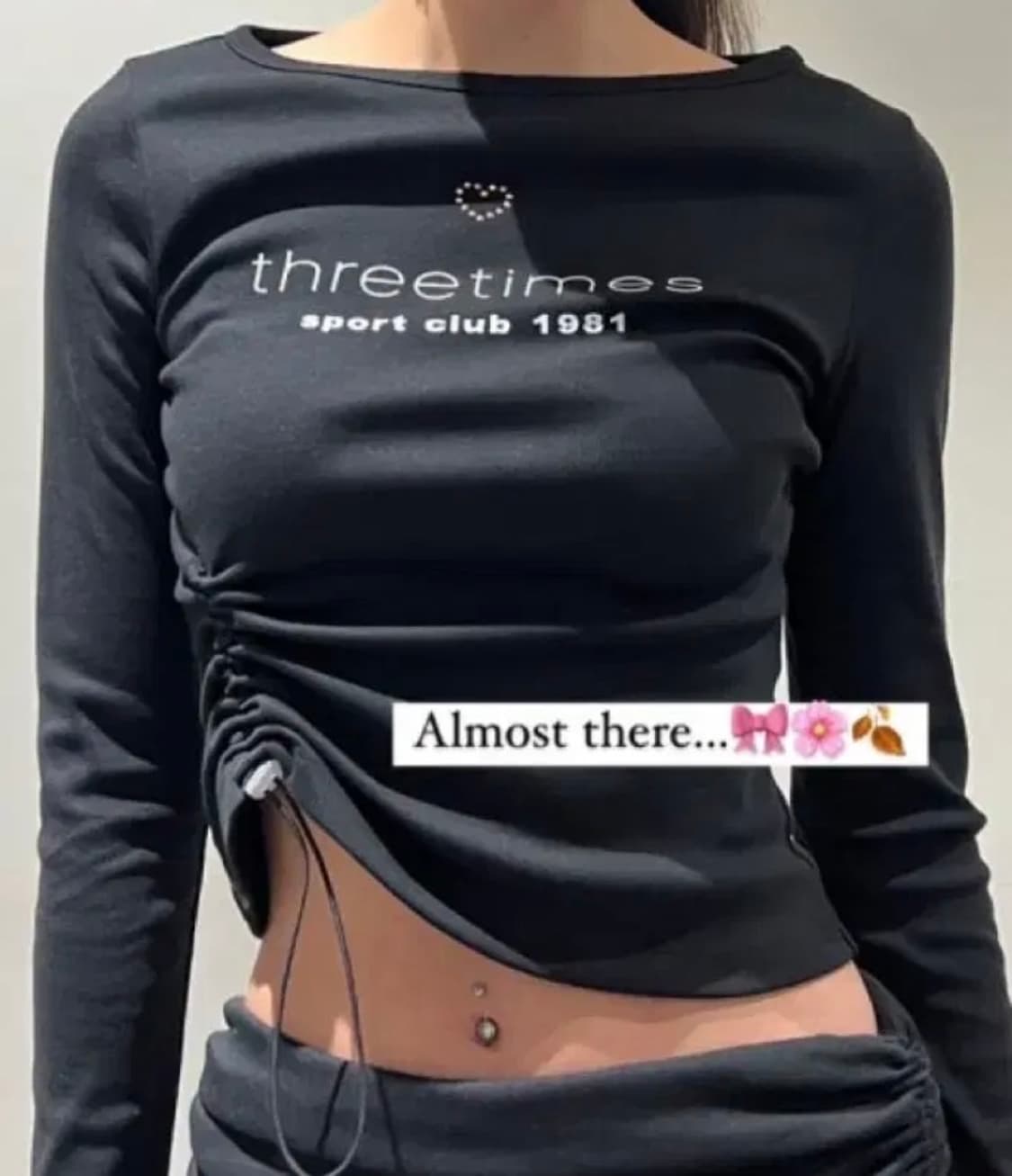 쓰리타임즈 쓰탐 클럽 티 club tee xs 상품이미지1