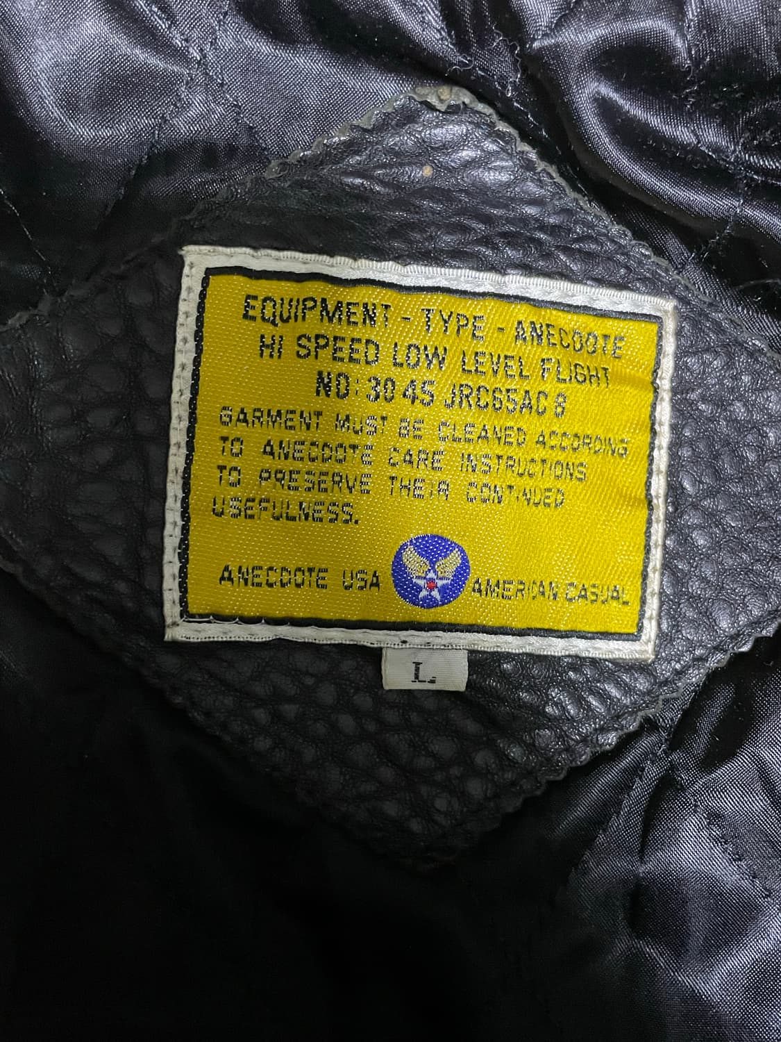 아비렉스 type 레더 플라이트 봄버 자켓 상품이미지3