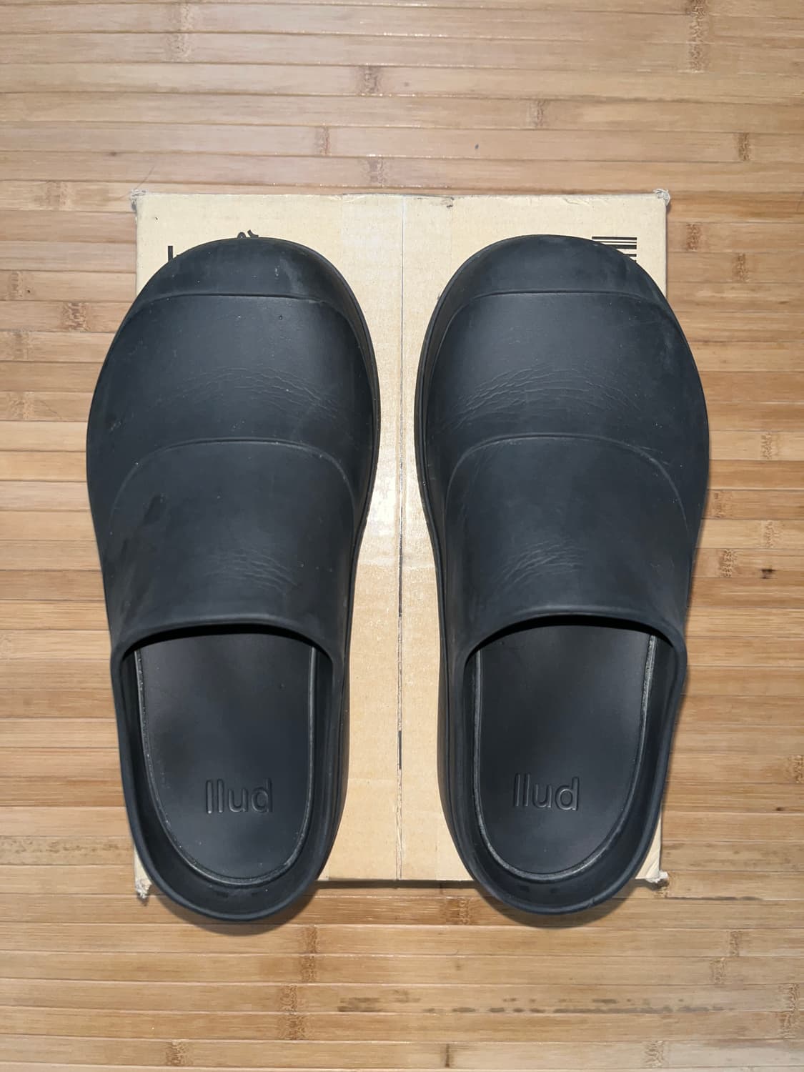 llud Rubber Clog_Black_7 size(255-260) 상품이미지2