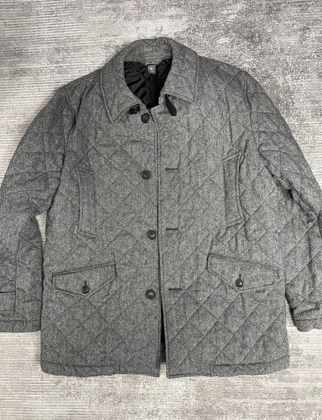 Vtg 에디바우어 울 퀼팅 헌팅자켓 상품이미지9