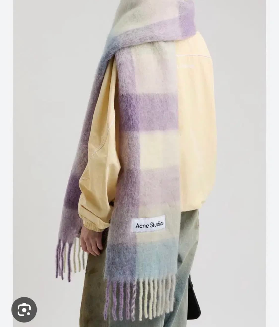 아크네 신상 컬러 퍼플 목도리 + 에스제이 캐시 장갑 상품이미지4