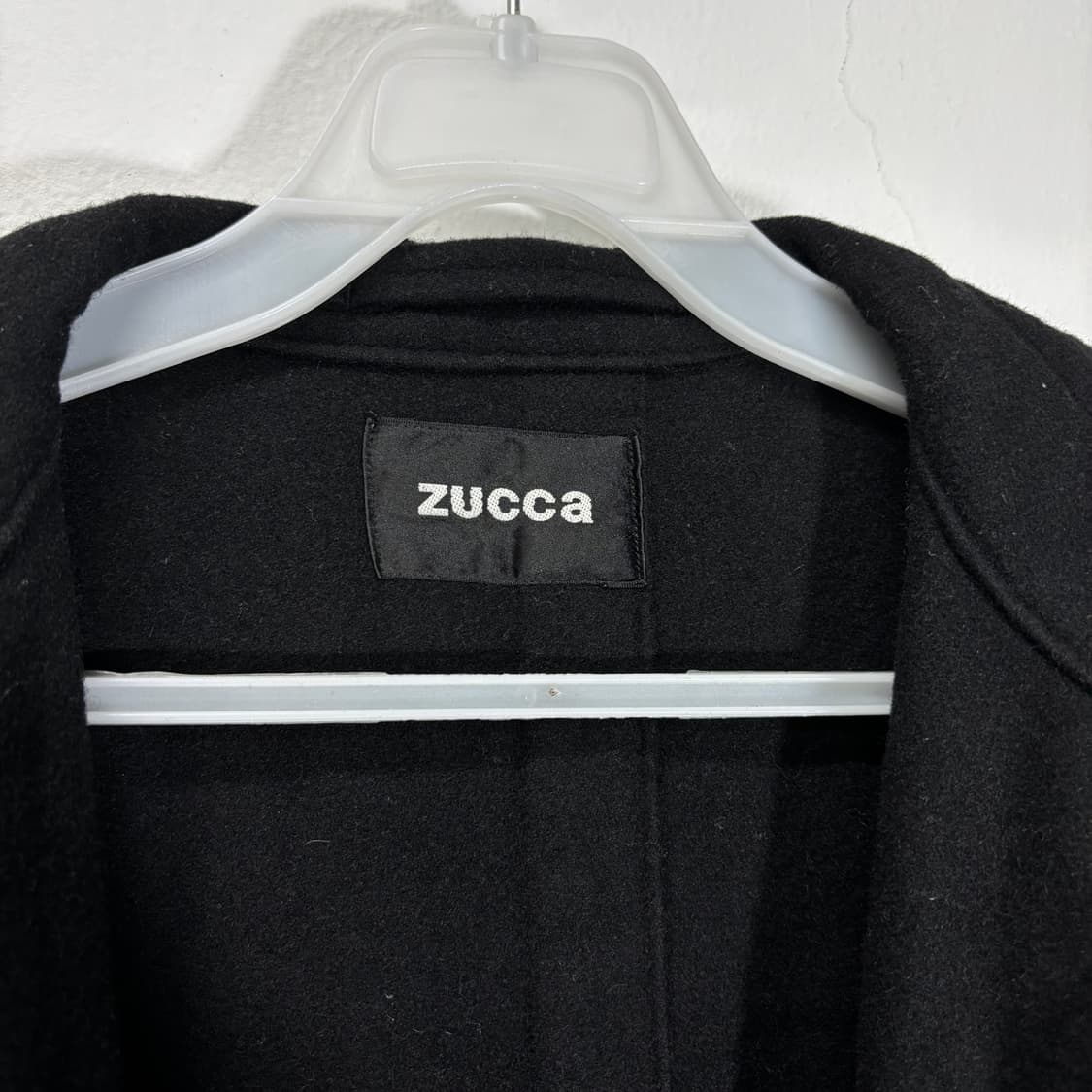 95-100 ZUCCA 주카 블랙 울자켓 상품이미지6