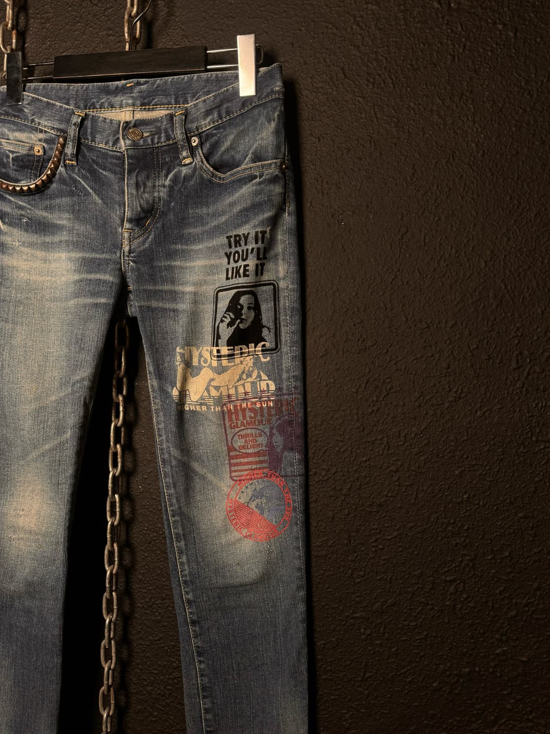 HYSTERIC GLAMOUR 스키니진 상품이미지3