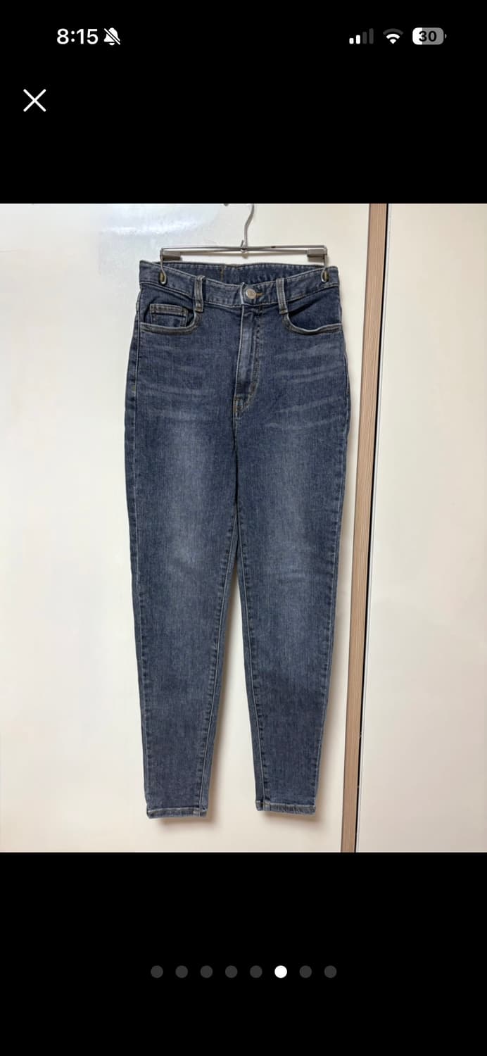 미니포에 먼트 스키니 데님팬츠 XS 새상품 메이드 스키니진 상품이미지6